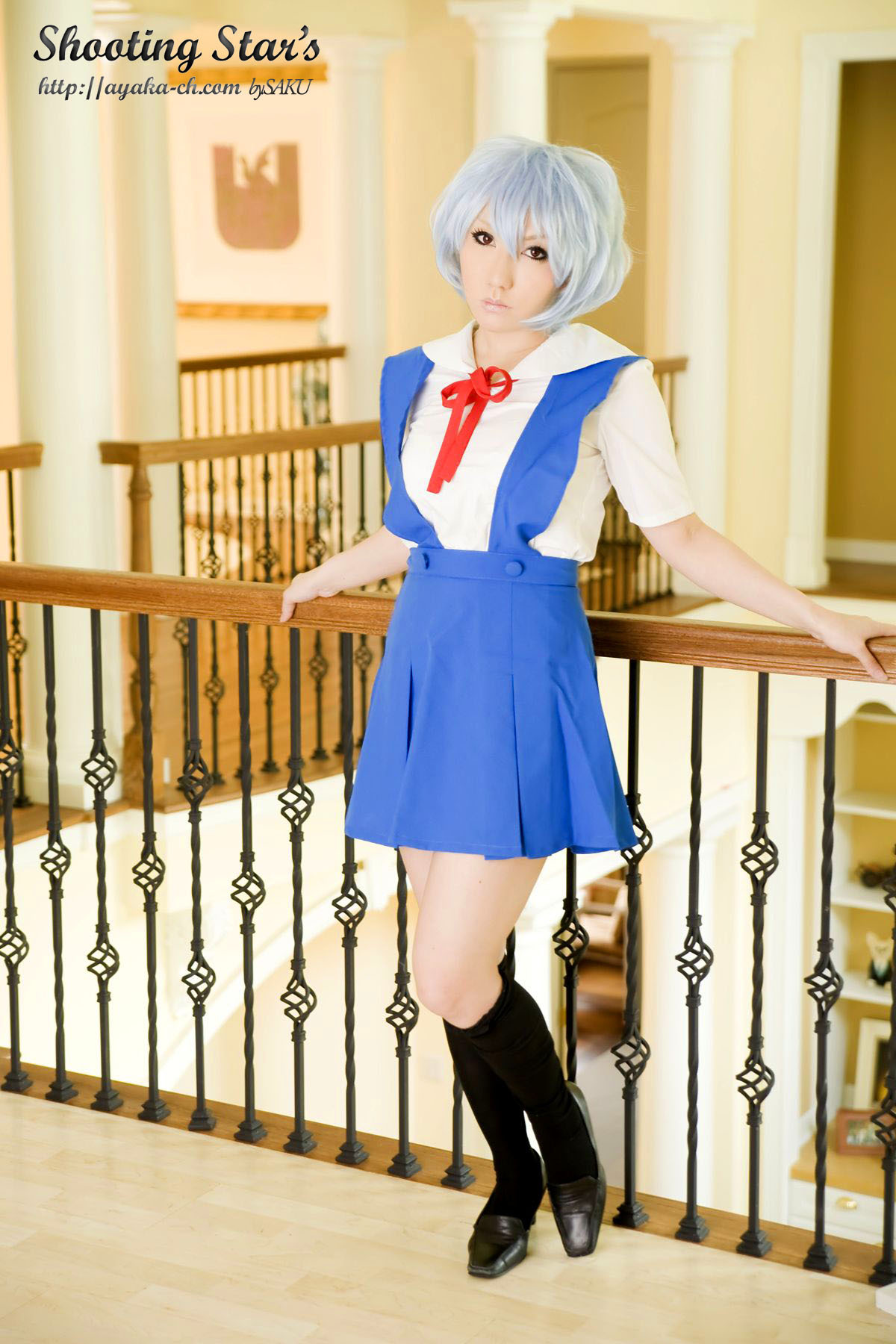 [Cosplay] 2013.03.26 Evangelion - Big Tits Rei Ayanami 1